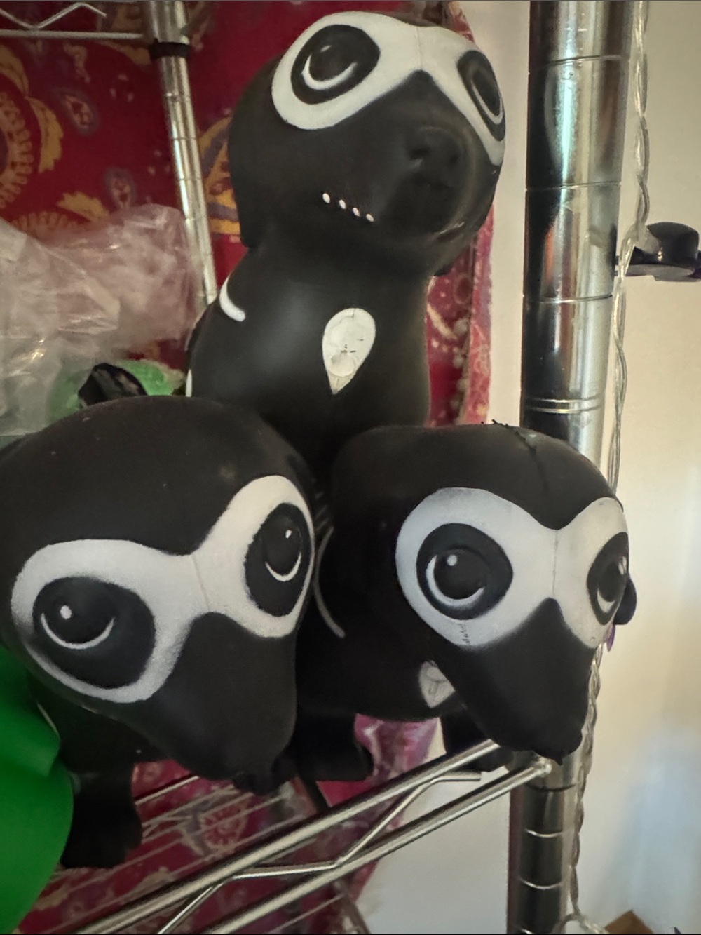 Skeleton Masked dog squishy - Kids Toy